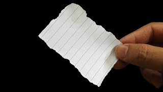 One of The Best Magic Tricks with Paper