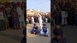 Respect New gatka coconut broken head #trendingshorts #shorts #gatka