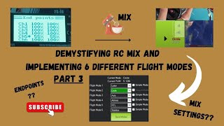 Demystifying RC mixing and implementing 6 different flight modes - Part 3.