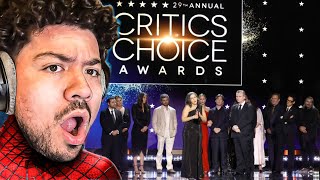 Reacting to 2024 Critics Choice Awards !