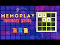 Memoplay Memory Game Using HTML CSS JavaScript | Memory Game JavaScript