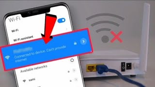 WIFI is connected to the device. can't provide internet on Xiaomi device