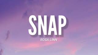 Snap - Rosa Linn (Video Lyrics) l "Snapping one, two Where are you? You're still in my heart"