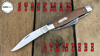 Saturday's Stockman Stampede: Case Micarta Large Stockman 10375