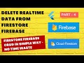 Flutter Delete data from firebase Delete data from firebase Realtime database Firebase CRUD Part 4