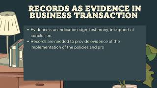 ASM501 - INTRODUCTION TO RECORD MANAGEMENT