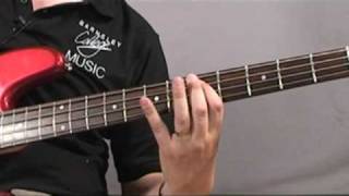 Bass Guitar tutorial D Dorian Scale with Nigel Chapman