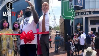 Rick Ross Opens Wingstop In His Hometown Clarksdale Mississippi! 🍗