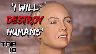Top 10 Scary AI Robots That Might Take Over Humanity