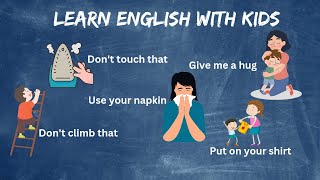 Learn English Sentences with Kids | Speak English Sentences For Kids | Daily Use English Sentences