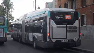 La ligne de bus RATP 105 : Porte des Lilas - Mairie des Pavillons-sous-Bois