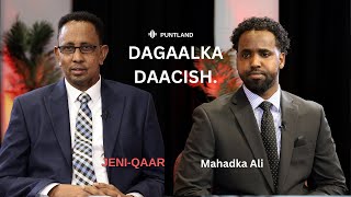 Dagaalka Daacish | Faderalka iyo Puntalnd | Siyaasada ciidanka. Taliyihii hore ee Danab. Jeeniqar