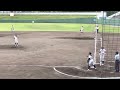 広陵高校　真鍋慧選手　スタンディングトリプル！　（vs 広島新庄　新田投手）