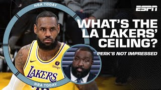 Can the Los Angeles Lakers win the Western Conference? 👀 Perk says 'HELL NO!' 🗣️ | NBA Today