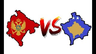 Montenegro vs Kosovo.(battle animation)