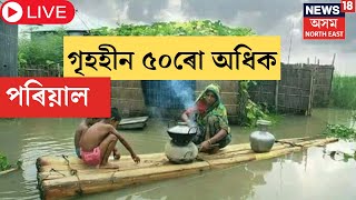 LIVE | ৰাজ্যত বানপানীৰ তাণ্ডৱ | গৃহহীন ৫০টাকৈ পৰিয়ালৰো অধিক। Margherita Flood | N18L