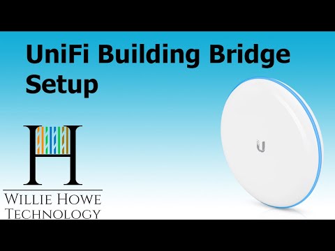 Ubiquiti UniFi Building Bridge Setup - YouTube