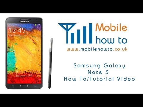 How To Set An Alarm - Samsung Galaxy Note 3 How To Set An Alarm - Samsung Galaxy Note 3