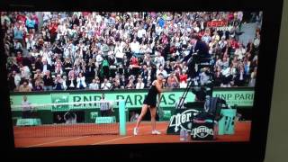Final de Roland Garros - Maria Sharapova x Sara Errani