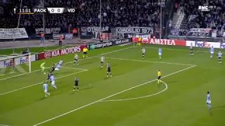 PAOK 0-1 Vidi Huszti Goal Europa League