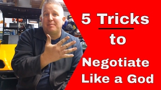 5 Tips for Negotiating A Better Deal