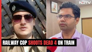 Railway Cop Who Shot 4 Dead On Train Is From UP: Official