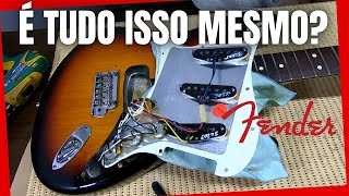 Fender Stratocaster American Standard | Desmontei e analisei a guitarra de R$10.000