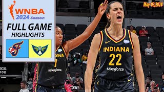 Indiana Fever vs. Dallas Wings Full game | May 03,2024 | WNBA 2024 Preseason