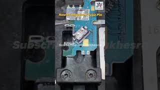 How to Replace C type Charging pin #smartphone #halloweenbeats #music #phonelovers #ripering