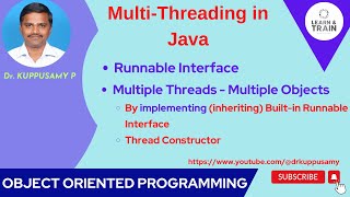 94 Runnable interface - Create Two Threads with Two different Class Objects in Java