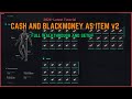 Cash and Blackmoney As Items  v2 | Installation and Setup | Free Script | Brave Development