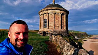 STUNNING!! A Beautiful Stroll Around Mussenden Temple \u0026 Downhill Demense, Northern Ireland