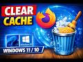 How to Clear Cache in Mozilla Firefox on Windows 11 or 10 | GearUpWindows Tutorial