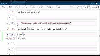 Python Tutorial #5 String Slicing in Python