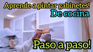 Como pintar gabinetes de cocina dos colores