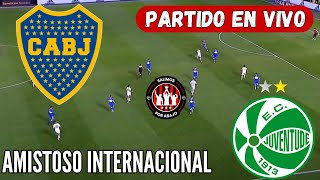 BOCA JUNIORS VS JUVENTUDE EN VIVO ⚽️ ⚽️ ⚽️ 🚨 LLEGA PAREDES ??? 🚨  [ AMISTOSO INTERNACIONAL ]