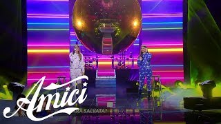 Amici 17 - Carmen - Emma - Sfida eliminazione - (You make me feel like) a Natural Woman - VI serale