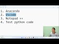 Install Anaconda VsCode for Data Science and AI