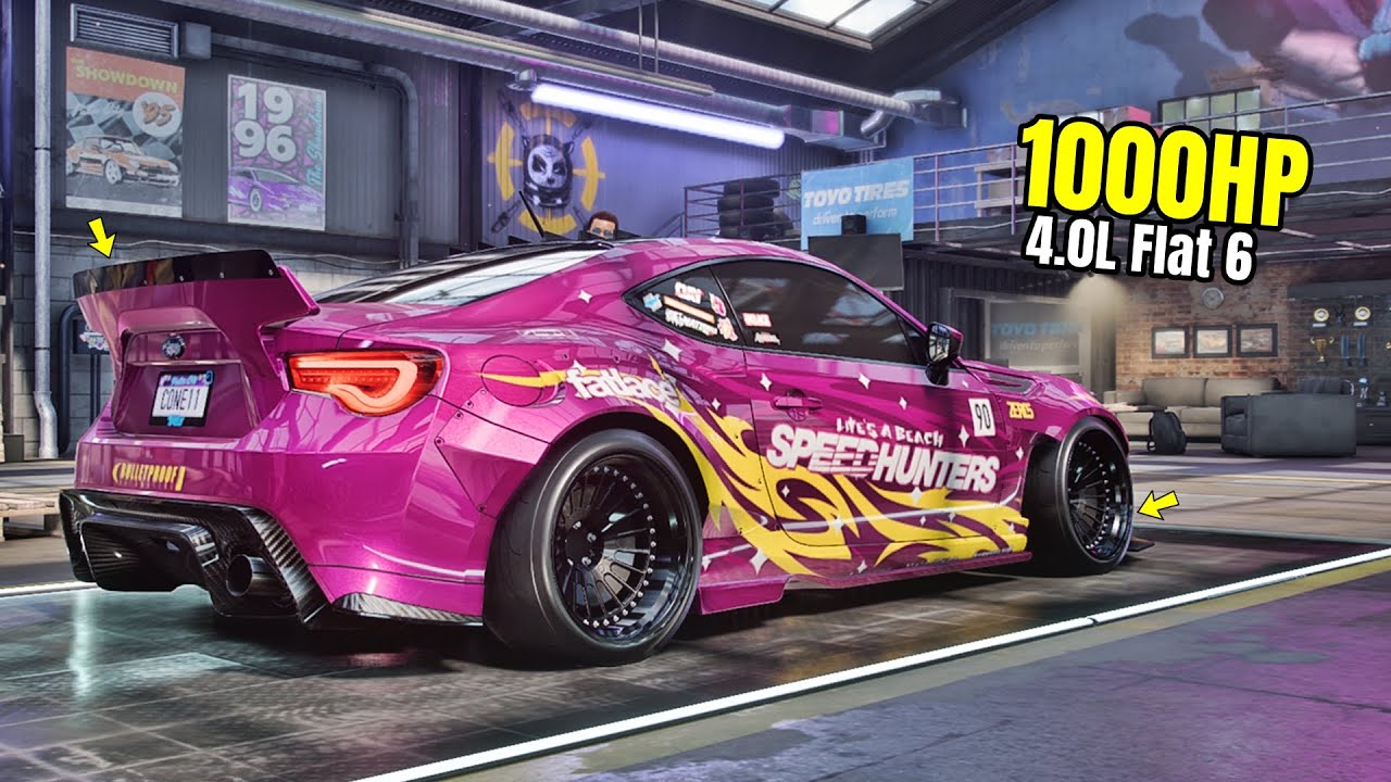 Need For Speed Heat Gameplay - 1000HP SUBARU BRZ PREMIUM Customization ...