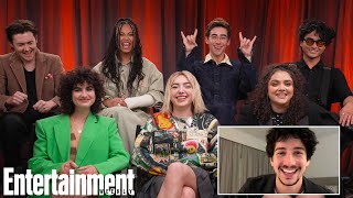 The Cast of 'School Spirits' Plays The Emoji Game | Entertainment Weekly