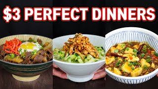 3 Dollar Dinners You Can Make at Home! $3 Meals!