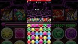 【パズドラ】ランキングダンジョン 9周年記念杯2【操作時間99秒】 161,556点