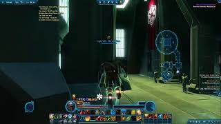 #SWTOR: Christmas Eve Double XP Event: Darkside Male Bounty Hunter Class Story Chapter 1