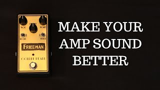 Friedman Golden Pearl Transparent Overdrive \u0026 Boost Pedal Demo