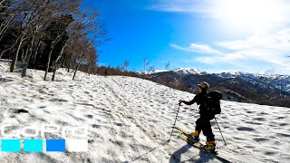 GoPro hero10:4K　守門大岳　最高の一日　バックカントリースキー Mt.Sumon(Mt.Otake)  Vest day Backcountry Skiing