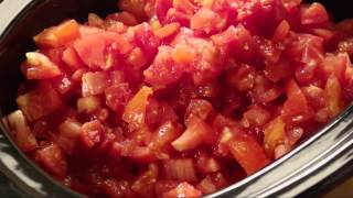 Slow Cooker Recipes   How to Make Slow Cooker Spaghetti Sauce