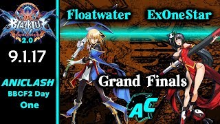 AniClash BBCF2 Day One - Floatwater (Jin) vs ExOneStar (Litchi) Grand Finals - BBCF 2