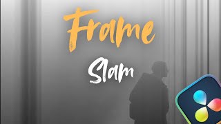 How to do a frame slam effect in Davinci resolve | Davinci resolve tutorial | facts explained