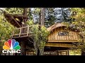Microsoft Built Treehouse Workspaces For Its Employees | CNBC
