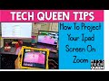 Zoom Tutorial Sharing your iPad Screen